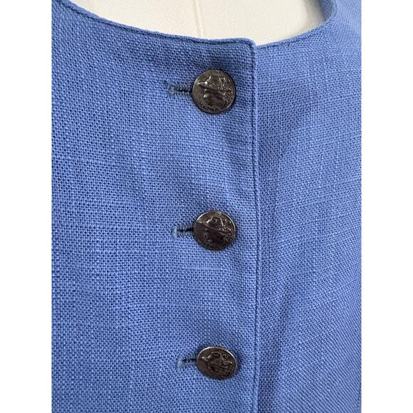 Berwin & Wolff Tracht Landhaus Maxi Jumper Dress Light Blue Dirndl | SIZE 40 - Picture 5 of 9